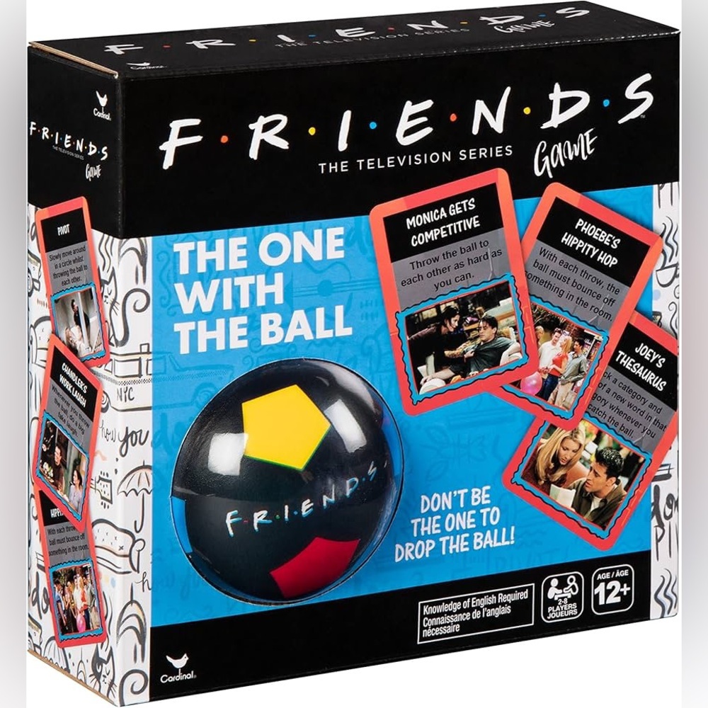 FRIENDS TV Show The One with the Ball Party Game Don’t Drop The Ball